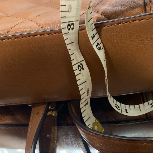 Michael Kors Brown Quilted Crossbody Bag - Picture 10 of 11